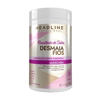 MASC CAP HEADLINE 800G DESMAIA FIOS RESULTADO DE SALÃO