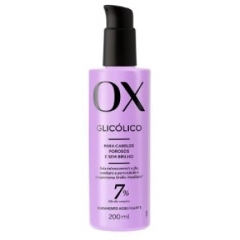 TRAT ACIDIFICANTE OX 200ML GLICOLICO 7% CAB POROSOS E SEM BRILHO