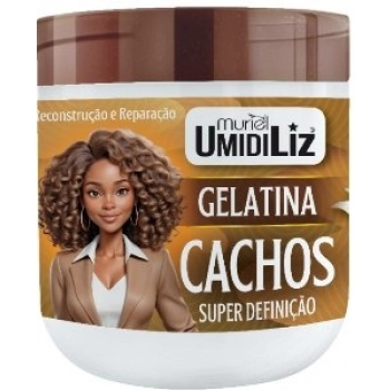 GELATINA SUPER DEFINICAO CACHOS UMIDILIZ 500G OLEO DE COCO