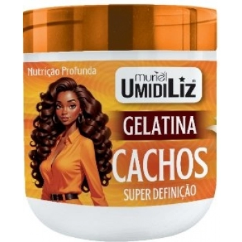 GELATINA SUPER DEFINICAO CACHOS UMIDILIZ 500G OLEO DE ARGAN
