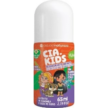 DES ROLL ON CIA DA NATUREZA 65ML CIA KIDS CAMOMILA