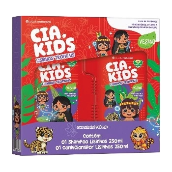 KIT SH+COND CIA DA NATUREZA 250ML CIA KIDS LISINHOS TROPICAIS