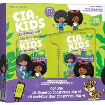 KIT SH+COND CIA DA NATUREZA 250ML CIA KIDS CRESPINHOS RAIZ