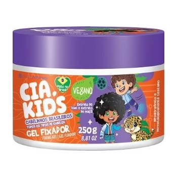 GEL FIXADOR CIA DA NATUREZA 250G CIA KIDS CABELINHOS BRASILEIROS