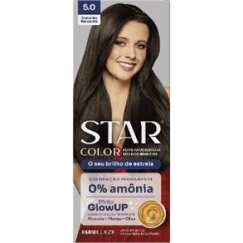 TINT STAR COLOR SEM AMONIA 5.0 CASTANHO RELUZENTE