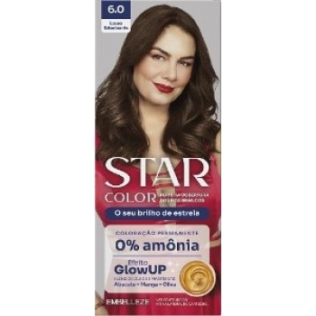 TINT STAR COLOR SEM AMONIA 6.0 LOURO ESTONTEANTE
