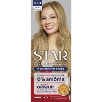 TINT STAR COLOR SEM AMONIA 10.0 LOURO DESLUMBRANTE