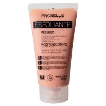 ESFOLIANTE ROSTO E CORPO PROBELLE LABORATORIO 150G PESSEGO