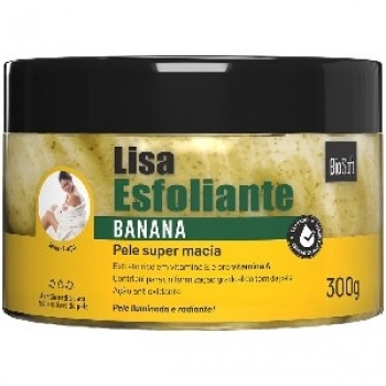 ESFOLIANTE CORPORAL SOFT HAIR BIOSOFT LISA 300G BANANA