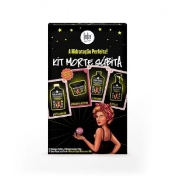 KIT MORTE SUBITA C/4 ITENS SH/COND/SPRAY 250ML E GTS MINI MASCARA 100G