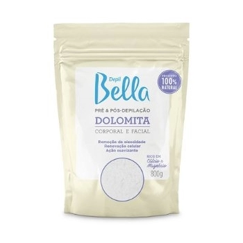 DOLOMITA DEPIL BELLA 800G PRE E POS DEPILACAO