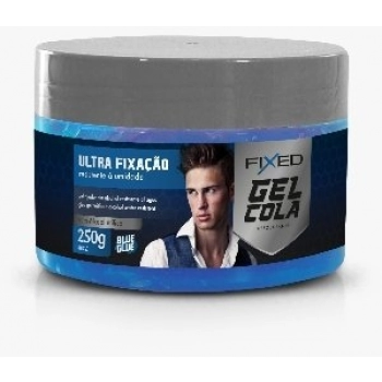GEL COLA FIXED 250GR AZUL
