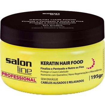POMADA S LINE PROFESSIONAL 195G KERATIN HAIR FOOD ALIS/RELAXADOS