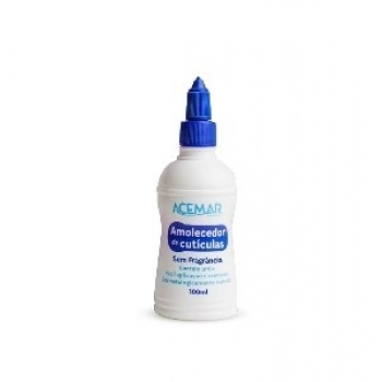 AMOLECEDOR DE CUTICULAS ACEMAR 100ML SEM FRAGRANCIA