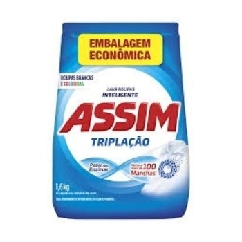 SABÃO EM PO ASSIM 1,6K TRIPLACAO EMB ECONOMICA
