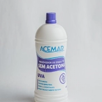 REMOVEDOR DE ESM SEM ACETONA ACEMAR 450ML MORANGO