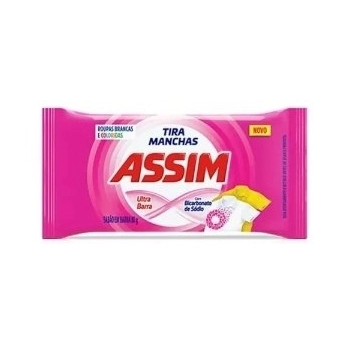TIRA MANCHAS ASSIM 80G SABAO EM BARRA