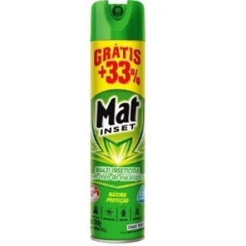 INSETICIDA MAT INSET AEROSOL 360ML MULTI EUCALIPTO PROMO GTS +33