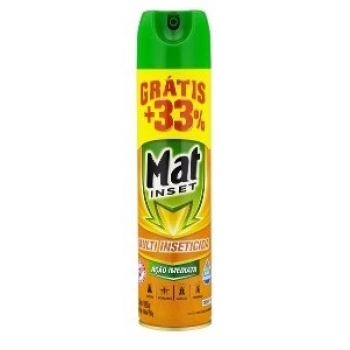 INSETICIDA MAT INSET AEROSOL 360ML MULTI PROMO GTS +33