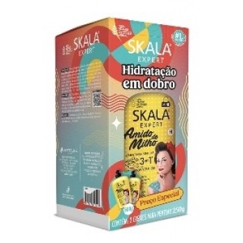 KIT SKALA EXPERT CR PENTEAR C/02 250G AMIDO DE MILHO