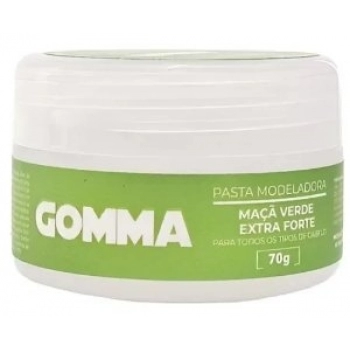 PASTA MODELADORA GOMMA 70G TRANSPARENTE MACA VERDE