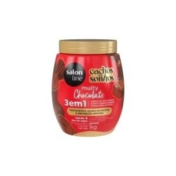 CR TRAT S LINE CACHOS DOS SONHOS 1KG MULTY IRRESISTIVEL CHOCOLATE 3 EM 1