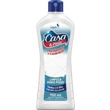 LIMPADOR CASA E PISOS 750ML PARA PISOS CERAMICAS E PORCELANATOS