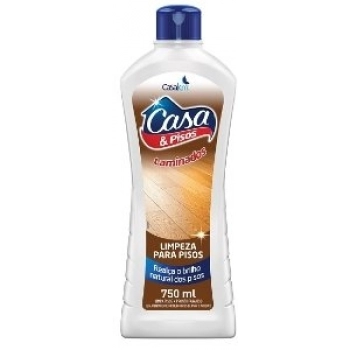LIMPADOR CASA E PISOS 750ML PARA PISOS LAMINADOS