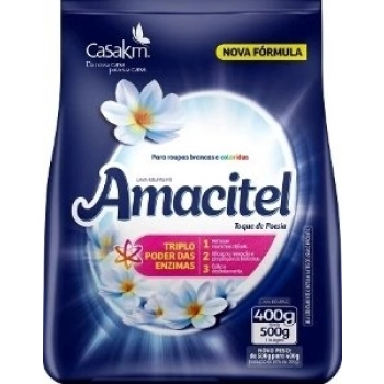 LAVA ROUPAS AMACITEL 400G TOQUE DE POESIA