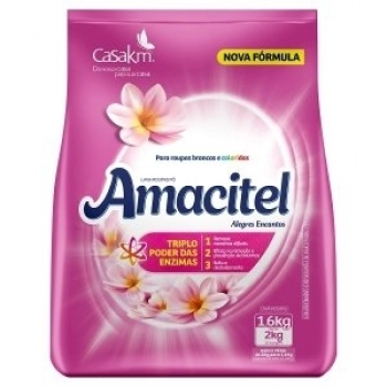 LAVA ROUPAS AMACITEL 1,6KG ALEGRES ENCANTOS