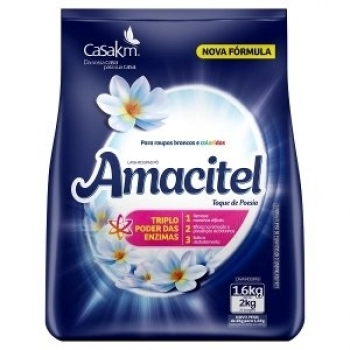 LAVA ROUPAS AMACITEL 1,6KG TOQUE DE POESIA
