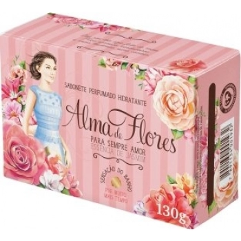 SAB ALMA DE FLORES 130G ESSENCIA JASMIM