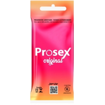 PRESERV PROSEX LUBRIFICADO C/6 ORIGINAL