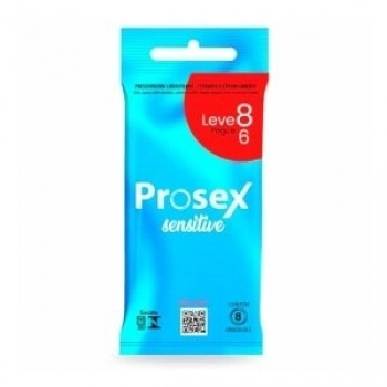 PRESERV PROSEX LUBRIFICADO LV8 PG6 SENSITIVE