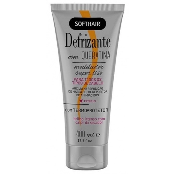 DEFRIZ SOFT HAIR BISNAGA 400ML QUERATINA