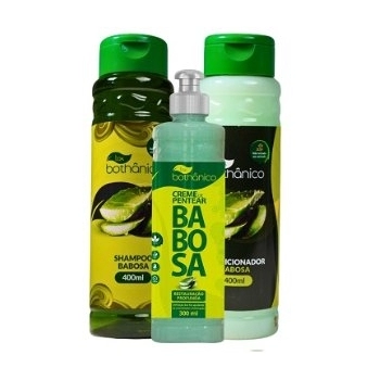 KIT TOK BOTHANICO SH+COND 400ML+CR PENT 300ML BABOSA