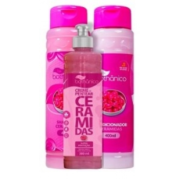 KIT TOK BOTHANICO SH+COND 400ML+CR PENT 300ML CERAMIDAS