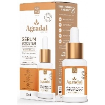 SERUM BOOSTER UNIFORMIZADOR FACIAL AGRADAL 30ML NATURAL C