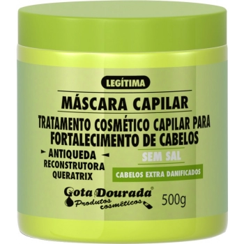 MASC CAP GOTA DOURADA FORTALECIMENTO 500G ANTIQUEDA