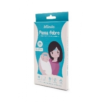 COMPRESSA FRIA MUNILA PASSA FEBRE C/02 12X5CM