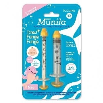 ADAPTADOR LAVAGEM NASAL MUNILA TCHAU FUNGA FUNGA BABY 0 A 2 ANOS