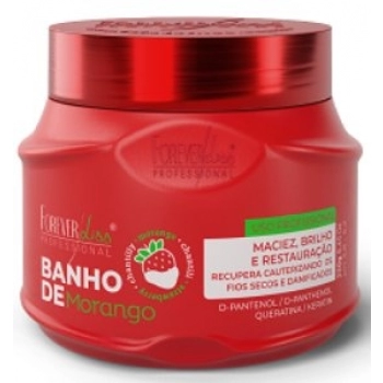 MASC BANHO DE VERNIZ FOREVER LISS 250G MORANGO