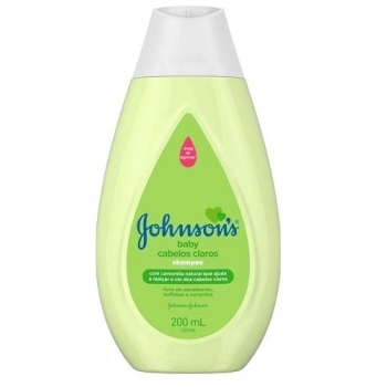 SH J&J BABY 200ML CABELOS CLAROS