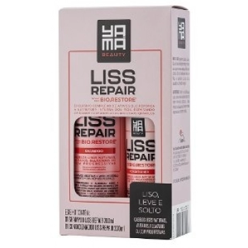 KIT SH 280ML+COND 200ML YAMA LISS REPAIR LISOS NAT/ALIS/RELAXADOS
