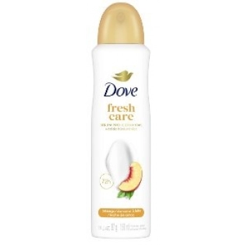 DES AERO DOVE 150ML FEM FRESH CARE PESSEGO E LEITE DE ARROZ