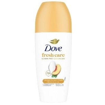 DES ROLL ON DOVE 50ML FEM FRESH CARE PESSEGO E LEITE DE ARROZ