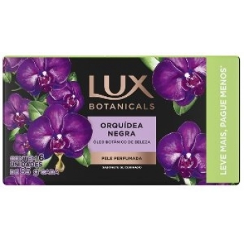 PACK SAB LUX BOTANICALS C/06 85G ORQUIDEA NEGRA