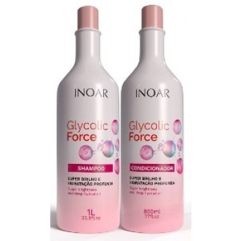 KIT INOAR SH 1LT +COND 800ML GLYCOLIC FORCE
