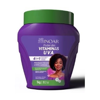 CR TRAT 4 EM 1 INOAR 1KG PODER DAS VITAMINAS UVA