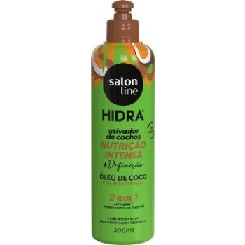 ATIV CACHOS S LINE HIDRA 300ML NUT INT OLEO DE COCO E COLAGENO VEGETAL